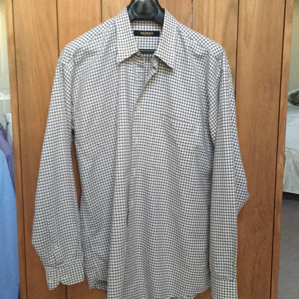 Bachrach Made In Italy Dress Shirt L